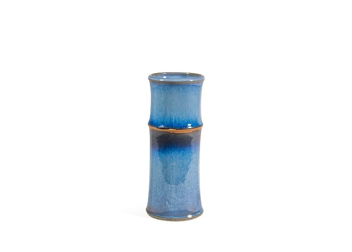 petit vase bambou turquoise